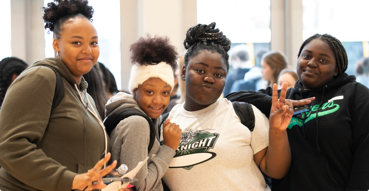 Image of a group of African American women.