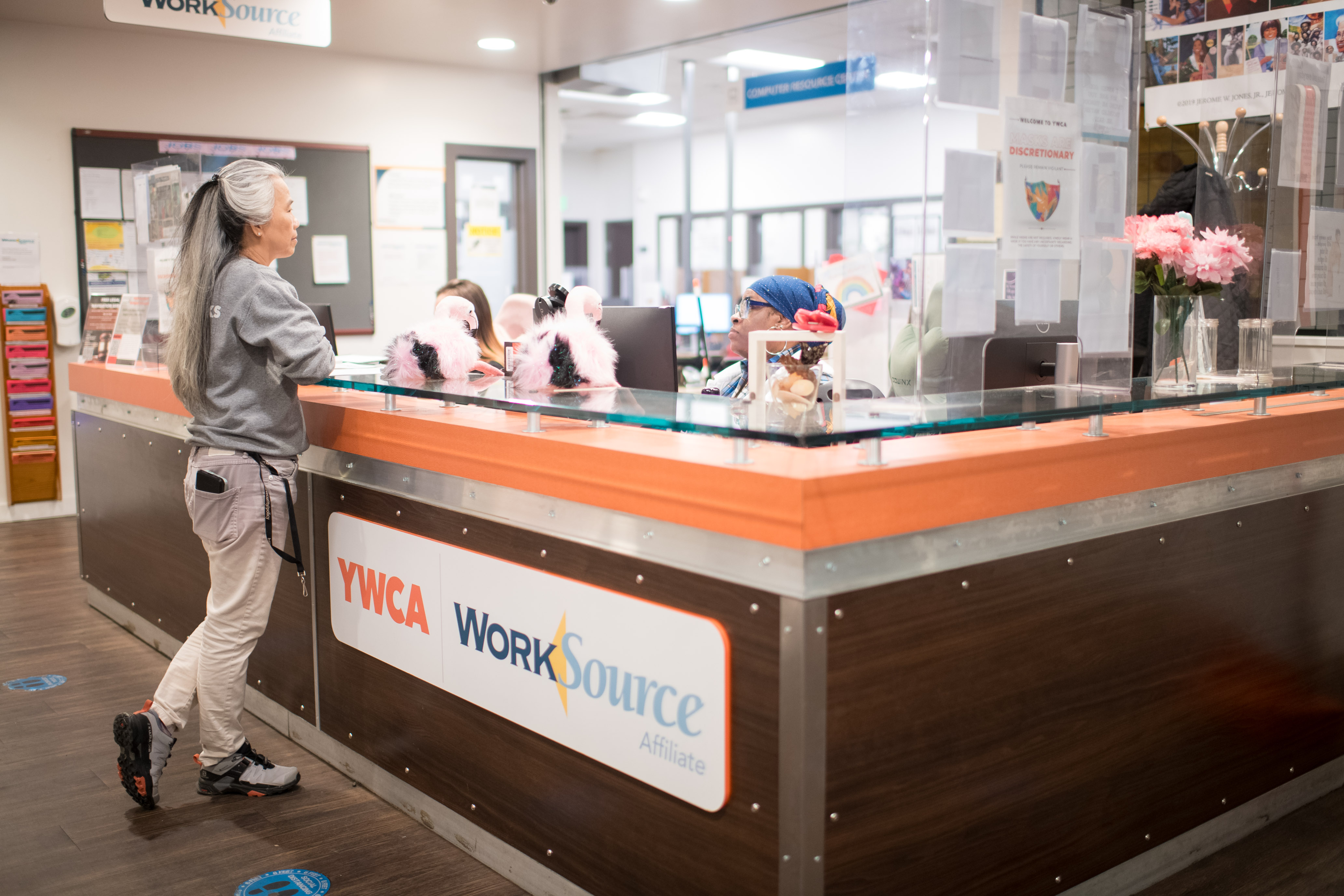 YWCA worksource affiliate has women helping women at the front desk