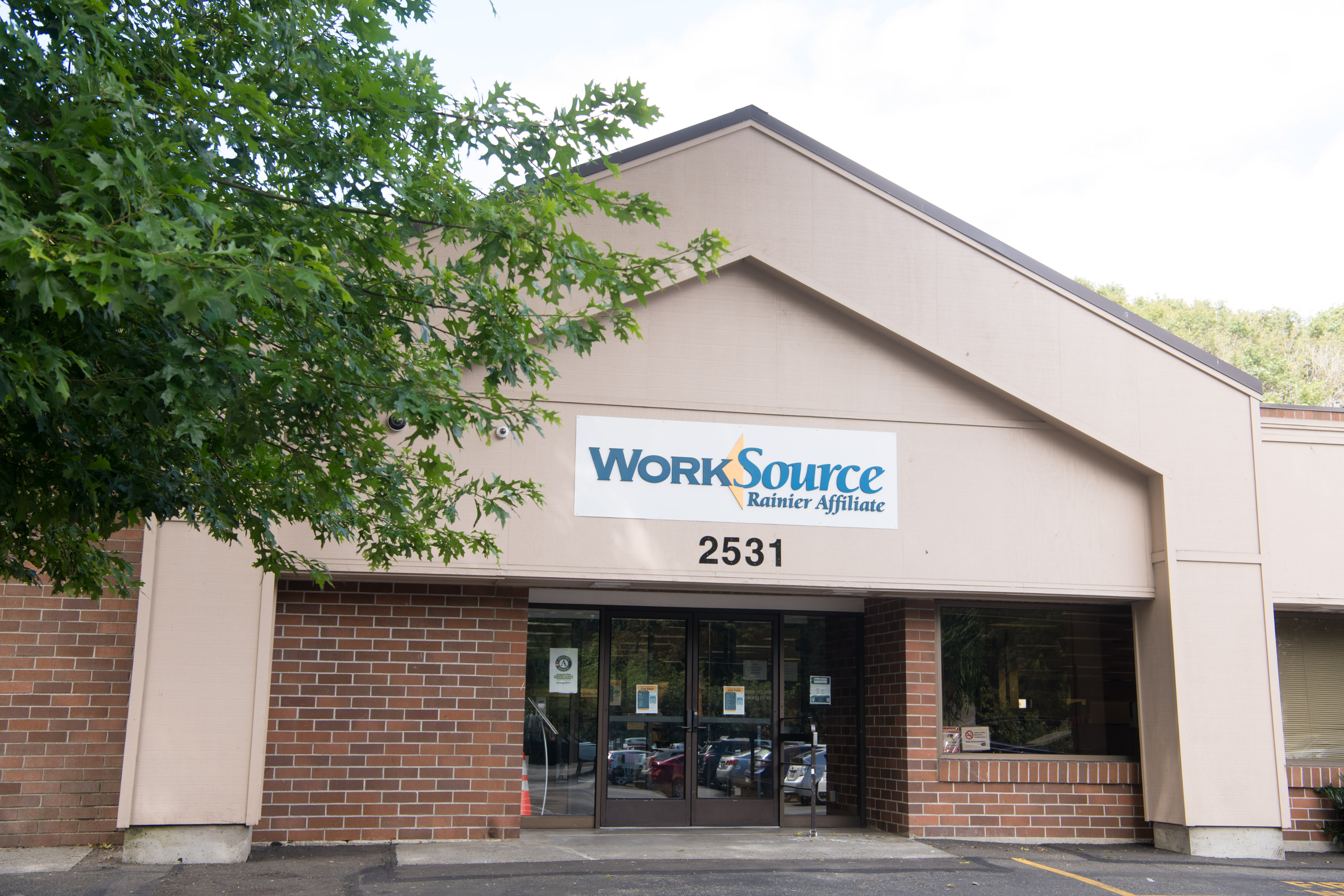 Worksource Rainier Affiliate entrance 2531 on building