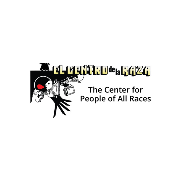 El Centro De la Raza the center for people of all races Logo