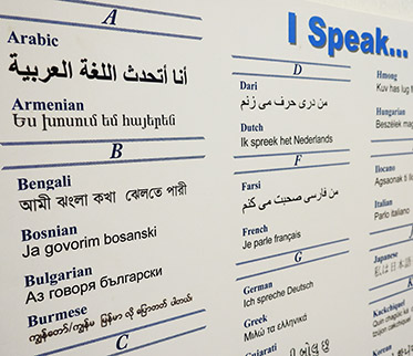 I speak.. a dn languages listed