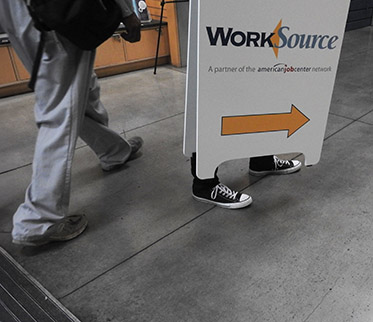 Worksource sign